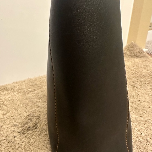 Coach Rae Tote Black Leather Bag - Picture 6 of 12
